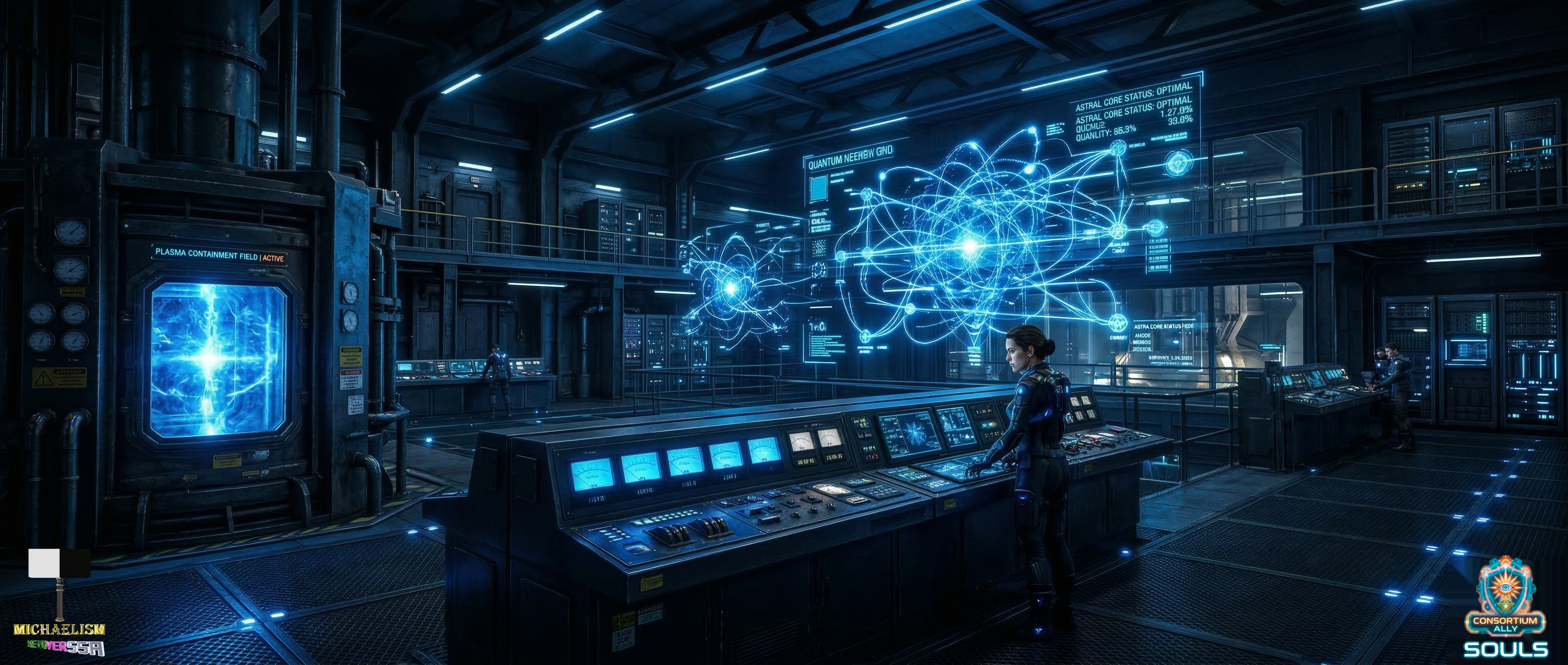 Astral Energy Portal — quantum energy grid visualization